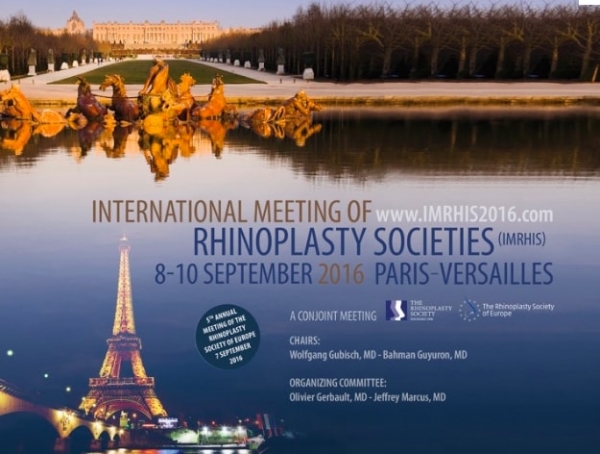 Congrès 2016 société européenne de rhinoplastie